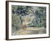 View of Sacre-Coeur Through Trees, Paris 1905-Pierre-Auguste Renoir-Framed Giclee Print