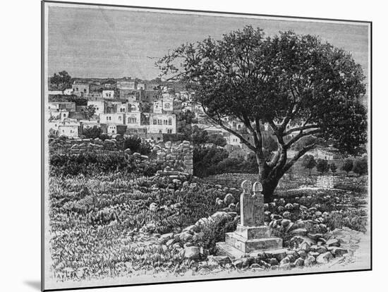 View of Safed, from 'La Syrie D'Aujourd'Hui. Voyages Dans La Phenicie, Le Liban Et La Judee.…-null-Mounted Giclee Print