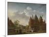 View of Saint Anthony Waag on the Current Nieuwmarkt in Amsterdam-Isaac Ouwater-Framed Art Print