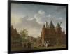 View of Saint Anthony Waag on the Current Nieuwmarkt in Amsterdam-Isaac Ouwater-Framed Art Print