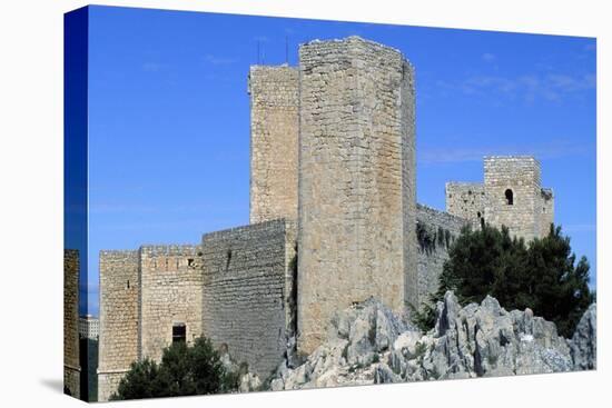 View of Saint Catalina's Castle, Jaen, Andalusia, Spain, 13th-14th Century-null-Stretched Canvas