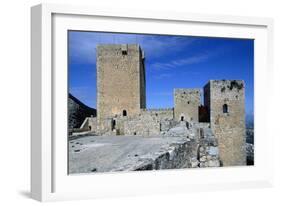 View of Saint Catalina's Castle, Jaen, Andalusia, Spain, 13th-14th Century-null-Framed Giclee Print