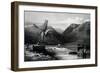 View of Saint-Denis, Reunion Island-Cyrille Pierre Theodore Laplace-Framed Giclee Print