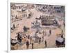 View of Saint-Lazare Square with Horse-Drawn Vehicle 1893-Canaletto-Framed Giclee Print