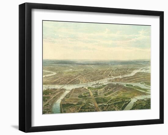 View of Saint Petersburg, 1870-null-Framed Giclee Print