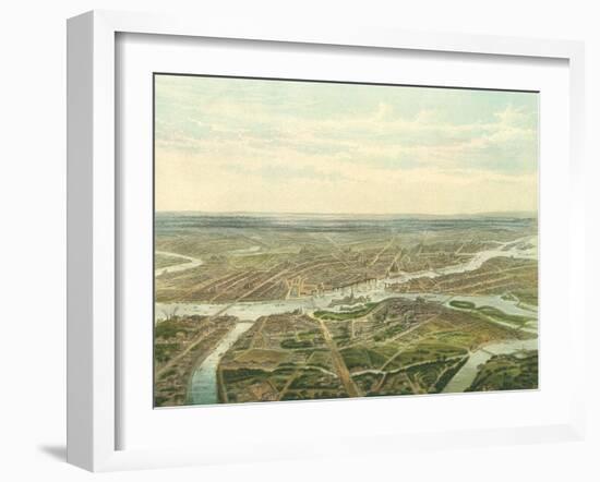 View of Saint Petersburg, 1870-null-Framed Giclee Print