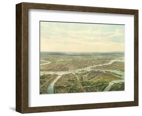 View of Saint Petersburg, 1870-null-Framed Giclee Print