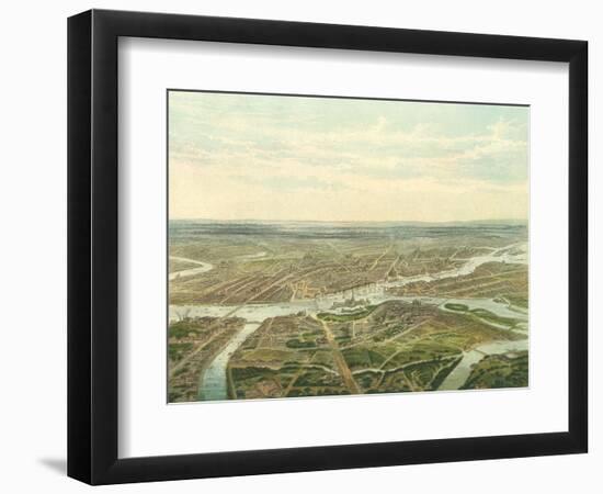 View of Saint Petersburg, 1870-null-Framed Giclee Print