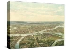 View of Saint Petersburg, 1870-null-Stretched Canvas