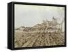 View of Saintes-Maries-Vincent van Gogh-Framed Stretched Canvas