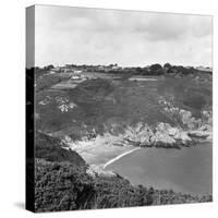 View of Saints Bay on the Island of Guernsey, 1965-Staff-Stretched Canvas