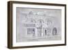 View of Salem Chapel and a Tobacconists in Fitzroy Square, London, 1853-null-Framed Giclee Print