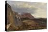 View of Saleve, near Geneva, 1834-Theodore Rousseau-Stretched Canvas