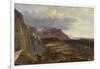 View of Saleve, near Geneva, 1834-Theodore Rousseau-Framed Giclee Print