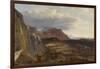 View of Saleve, near Geneva, 1834-Theodore Rousseau-Framed Giclee Print