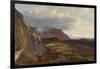 View of Saleve, near Geneva, 1834-Theodore Rousseau-Framed Giclee Print