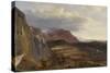 View of Saleve, near Geneva, 1834-Theodore Rousseau-Stretched Canvas