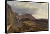 View of Saleve, near Geneva, 1834-Theodore Rousseau-Framed Stretched Canvas