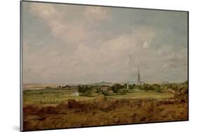 View of Salisbury-John Constable-Mounted Giclee Print