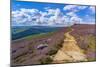 View of Salt Cellar Rock Formation near Ladybower Reservoir, Peak District National Park-Frank Fell-Mounted Photographic Print