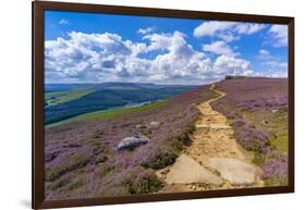 View of Salt Cellar Rock Formation near Ladybower Reservoir, Peak District National Park-Frank Fell-Framed Photographic Print