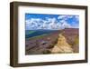 View of Salt Cellar Rock Formation near Ladybower Reservoir, Peak District National Park-Frank Fell-Framed Photographic Print
