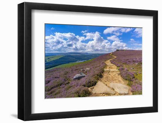 View of Salt Cellar Rock Formation near Ladybower Reservoir, Peak District National Park-Frank Fell-Framed Photographic Print