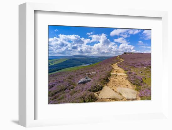 View of Salt Cellar Rock Formation near Ladybower Reservoir, Peak District National Park-Frank Fell-Framed Photographic Print