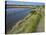 View of Salt Marshes from the Solent Way Footpath, New Forest National Park, Lymington, Hampshire, -David Hughes-Stretched Canvas