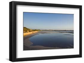 View of Saltworks, Marsala, Sicily, Italy-Massimo Borchi-Framed Photographic Print