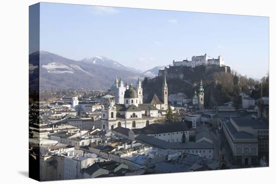 View of Salzburg from the Monchsberg, Salzburg, Austria-Robert Harding-Stretched Canvas