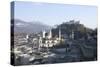 View of Salzburg from the Monchsberg, Salzburg, Austria-Robert Harding-Stretched Canvas