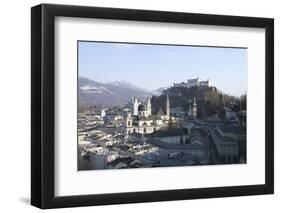 View of Salzburg from the Monchsberg, Salzburg, Austria-Robert Harding-Framed Photographic Print