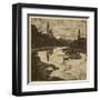 View of Salzburg II-null-Framed Art Print