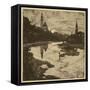 View of Salzburg II-null-Framed Stretched Canvas