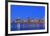 View of San Diego Skyline from Coronado Island, California, USA-Stuart Westmorland-Framed Photographic Print