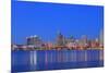 View of San Diego Skyline from Coronado Island, California, USA-Stuart Westmorland-Mounted Photographic Print