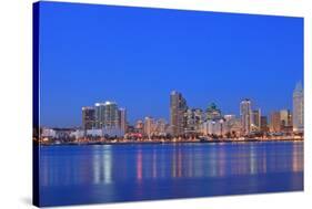 View of San Diego Skyline from Coronado Island, California, USA-Stuart Westmorland-Stretched Canvas