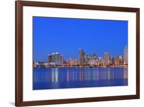 View of San Diego Skyline from Coronado Island, California, USA-Stuart Westmorland-Framed Premium Photographic Print