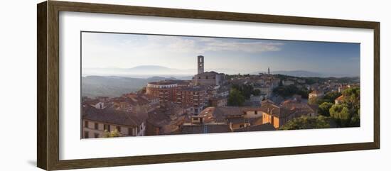 View of San Domenico Church, Perugia, Umbria, Italy-Ian Trower-Framed Photographic Print