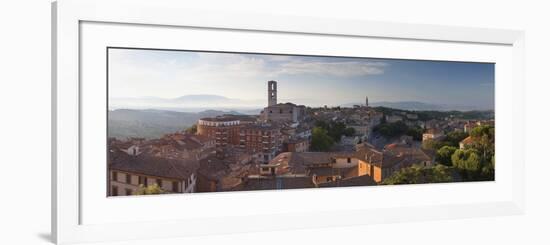 View of San Domenico Church, Perugia, Umbria, Italy-Ian Trower-Framed Photographic Print