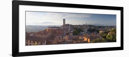 View of San Domenico Church, Perugia, Umbria, Italy-Ian Trower-Framed Photographic Print