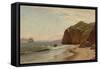 View of San Francisco Bay from Land's End, 1883-Raymond Dabb Yelland-Framed Stretched Canvas