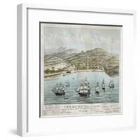 View of San Francisco, Formerly Yerba Buena, in 1846-7-null-Framed Giclee Print