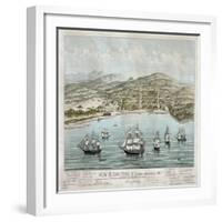 View of San Francisco, Formerly Yerba Buena, in 1846-7-null-Framed Giclee Print