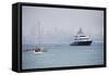 View of San Francisco from Sausalito, Marin County, California-Anna Miller-Framed Stretched Canvas