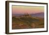 View of San Gimignano, 1898 (Oil on Panel)-Edith Ridley Corbet-Framed Giclee Print