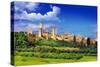 View of  San Gimignano - Medieval Town of Toscana, Italy-Maugli-l-Stretched Canvas