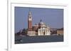 View of San Giorgio Maggiore, built by Andrea Palladio-null-Framed Giclee Print