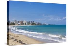 View of San Juan and Ocean, Puerto Rico-Massimo Borchi-Stretched Canvas